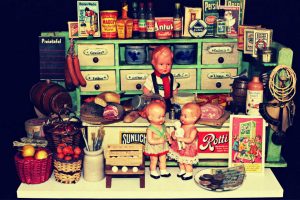 Ein alter Kinderkaufladen